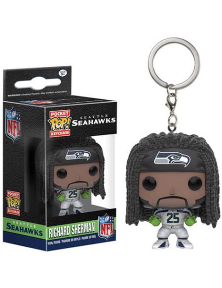 Porte-clés Pocket Pop! NFL Richard Sherman