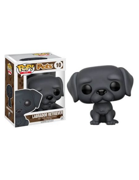 Figurine Pop! Pets Labrador Retriever Noir