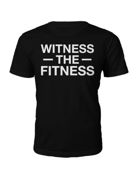 T-Shirt Unisexe Witness The Fitness -Noir - M - Noir