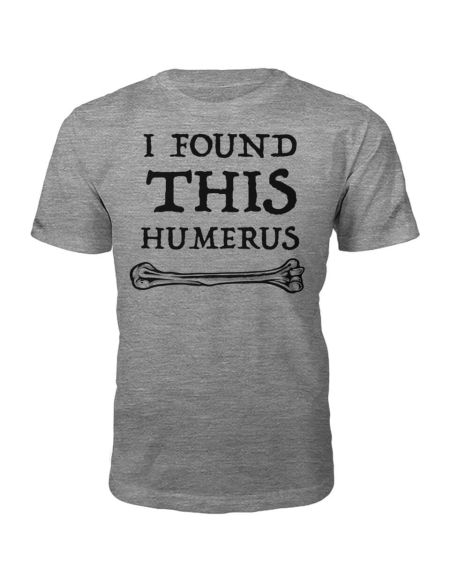 T-Shirt Unisexe Humerus -Gris - S - Gris