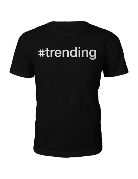 T-Shirt Unisexe #Trending -Noir - S - Noir