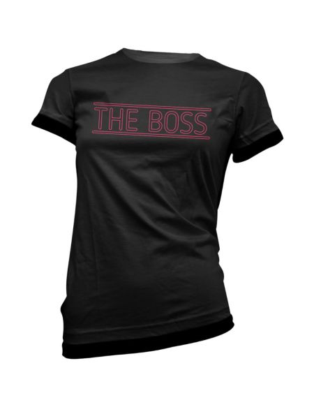 T-Shirt Femme The Boss - Noir - S - Noir