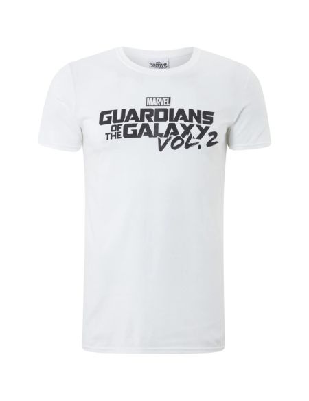 T-Shirt Marvel Logo Les Gardiens de la Galaxie Vol.2 - Gris - L - Gris