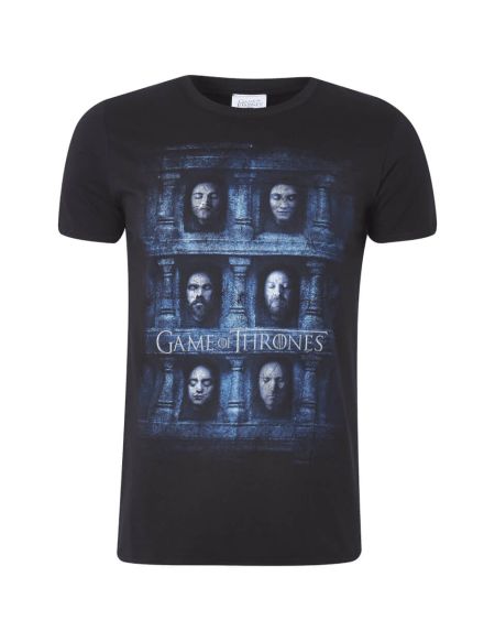 T-Shirt Homme Masque Mortuaire Game of Thrones - Noir - S - Noir