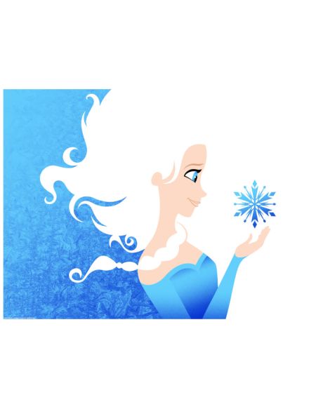 Affiche de Collection de Michael De Pippo - Disney - La Reine des Neiges Disney (46 cm x 61 cm)