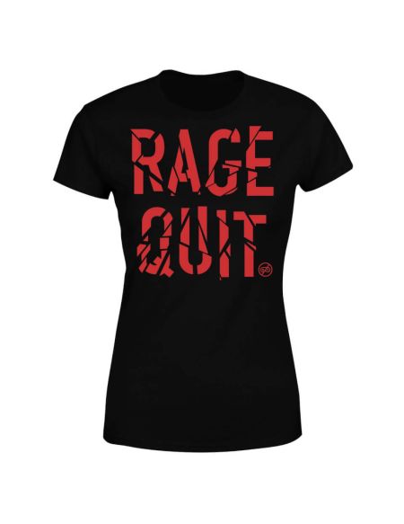 Rage Quit Women's T-Shirt - Black - S - Noir