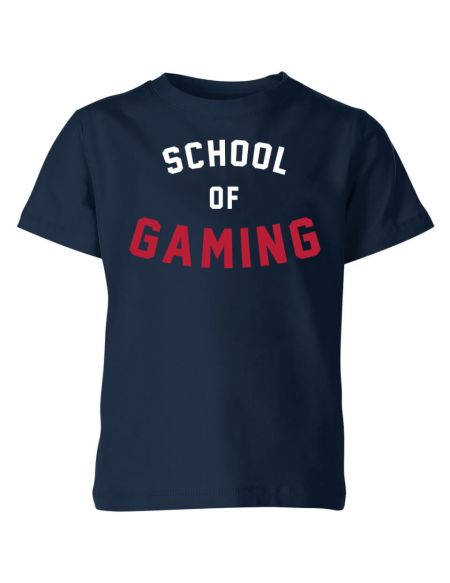 School of Gaming Kids' T-Shirt - Navy - 5-6 ans - Navy