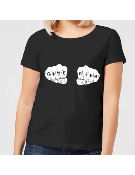Game Over Women's T-Shirt - Black - M - Noir