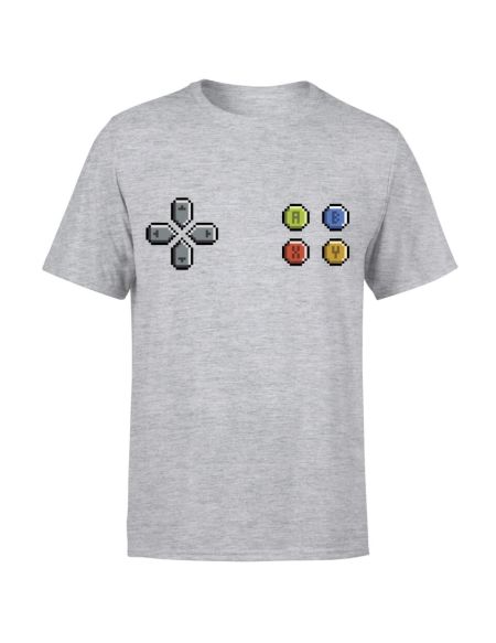 Pad Gaming T-Shirt - Grey - M - Gris
