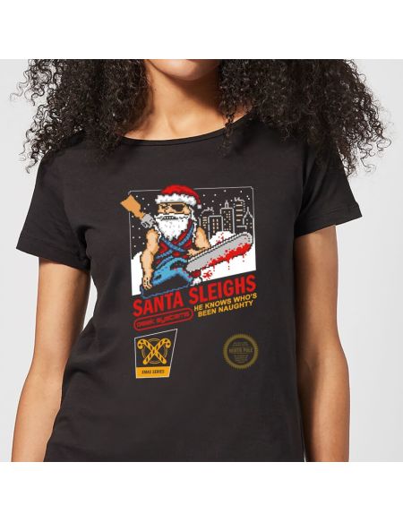 T-Shirt Homme Santa Sleighs - Noir - M - Noir