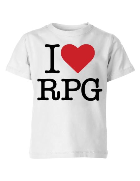 I Love RPG Kids' T-Shirt - White - 3-4 ans - Blanc