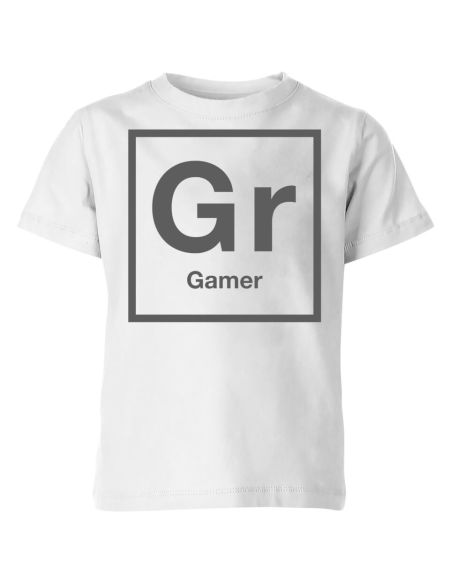 Periodic Gamer Kids' T-Shirt - White - 3-4 ans - Blanc