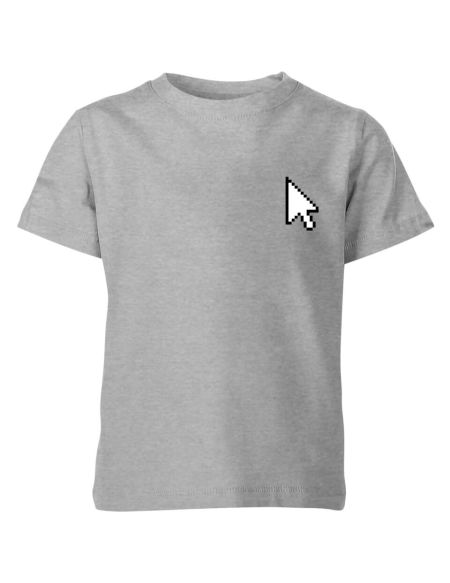 Pointer Gaming Kids' T-Shirt - Grey - 5-6 ans - Gris