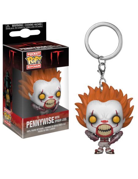 Porte-Clef Pocket Pop! Ça - Pennywise le Clown avec Pattes d'Araignée