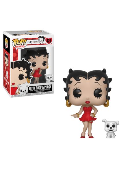 Figurine Pop! Betty Boop avec Pudgy