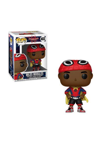 Figurine Pop! Spider Man Animé Miles avec Cape Marvel