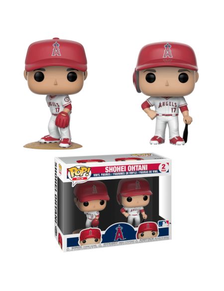 Figurines Pop! Shohei Ohtani - MLB Angels (Lot de 2)