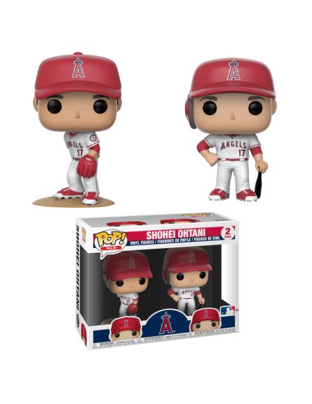 Figurines Pop! Shohei Ohtani - MLB Angels (Lot de 2)