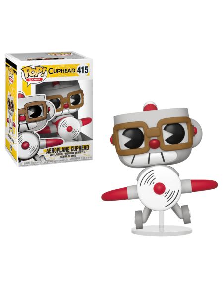 Figurine Pop! Cuphead en Avion