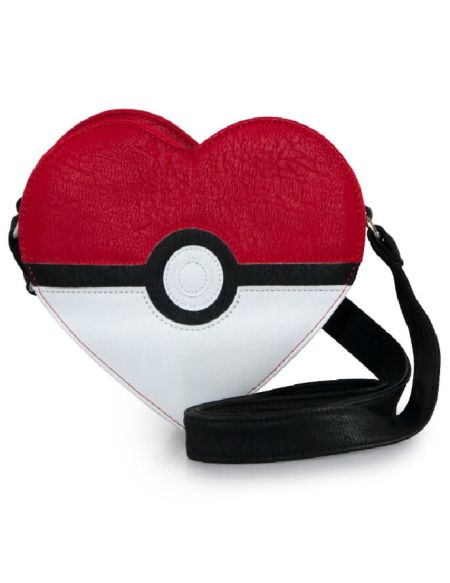 Sac Bandoulière Pokémon Pokéball Cœur - Loungefly