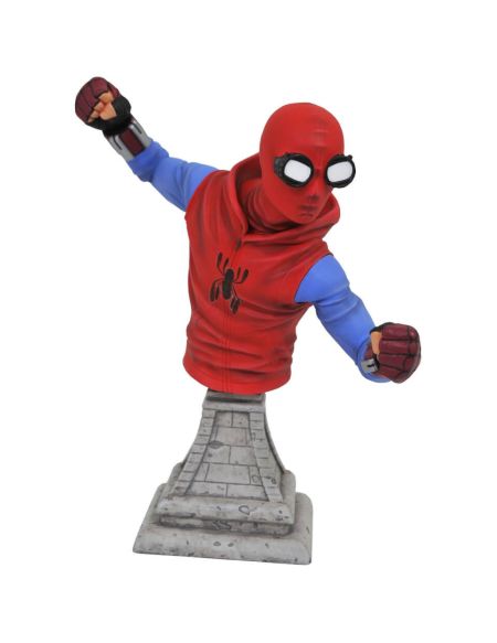 Diamond Select Marvel – Buste Spider-Man Homecoming Homemade Suit 15 cm