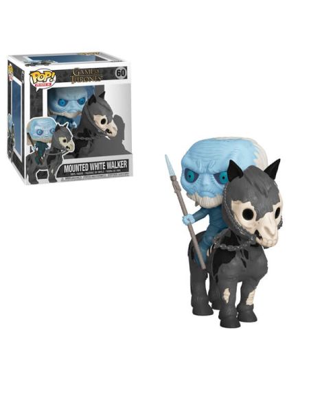 Figurine Pop! Ride - Marcheur Blanc avec Cheval - Game Of Thrones