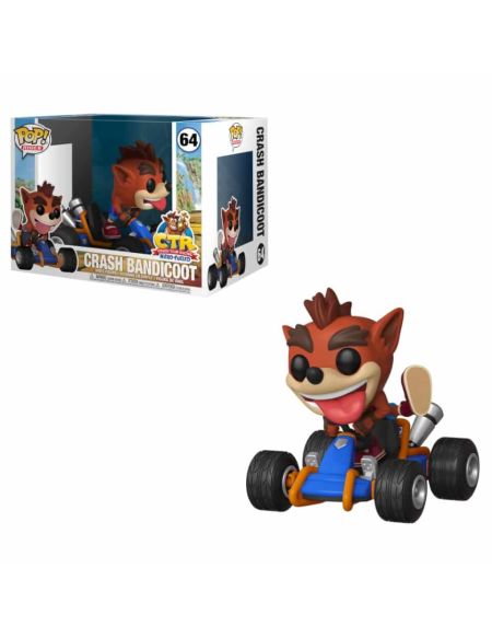 Figurine Pop! Ride - Crash Bandicoot - Crash Team Racing