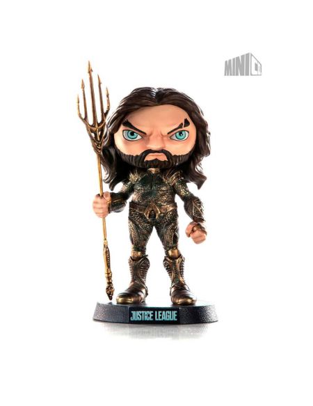 Iron Studios Justice League Mini Co. Figurine Aquaman en PVC 14 cm
