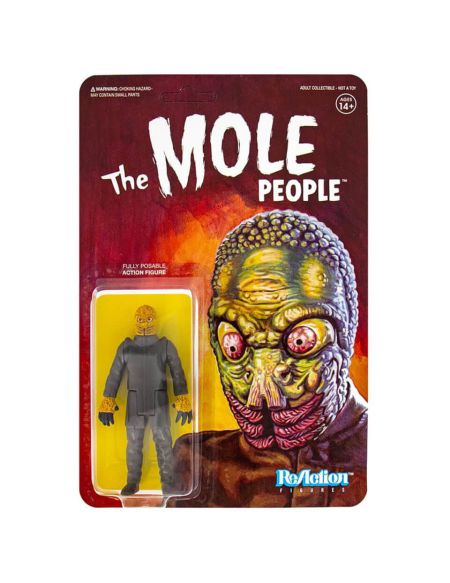 Figurine articulée Super7 Universal Monsters ReAction – Mole Man – 10 cm