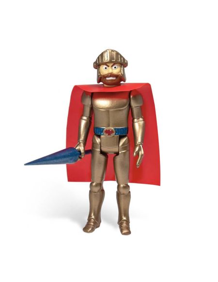 Super7 Ghosts 'n Goblins ReAction Action Figure Magic Armor Arthur (Gold) 10 cm