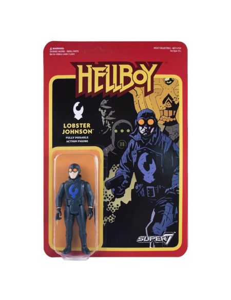 Super7 Hellboy Lobster Johnson ReAction Figure