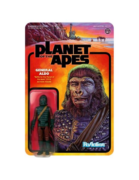 Super7 Planet of the Apes Wave 2 General Aldo ReAction Figure