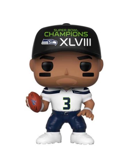 Figurine Pop! Russell Wilson (Superbowl XLVIII Champions) - NFL Seahawks