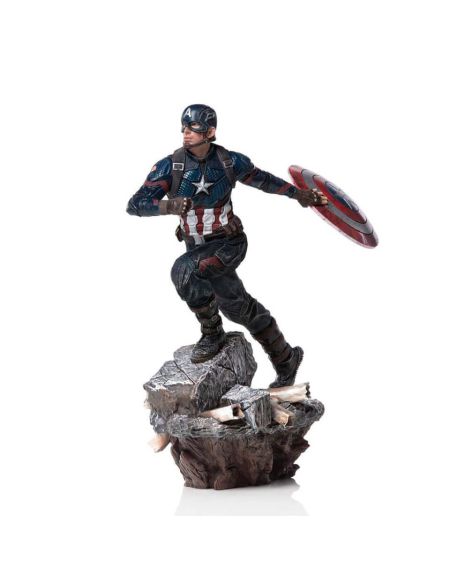 Iron Studios Avengers: Endgame Deluxe BDS Art Scale Statue 1/10 Captain America (21cm)