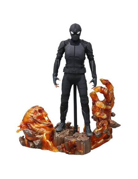 Hot Toys Spider-Man: Far From Home MM Action Figure 1/6 Spider-Man (Stealth Suit) Deluxe Version 29cm