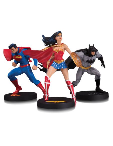 DC Designer Ser Jim Lee Collector 3 Pack Statue Set