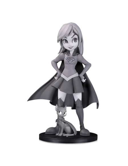 DC Artists Alley Supergirl B&w By Zullo PVC Figure