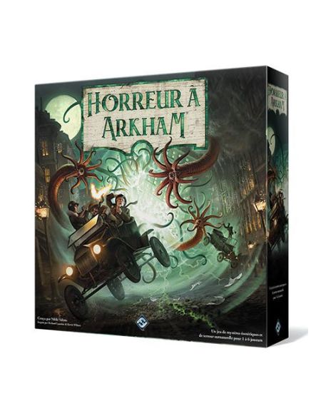 Jeu de plateau Horreur à Arkham Asmodée 3ème Édition Boîte de base