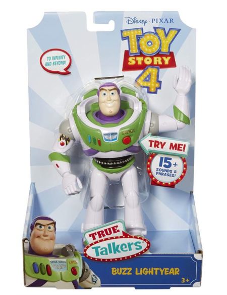 Figurines D'action Disney Pixar Toy Story 4 Buzz L'éclair Parlant