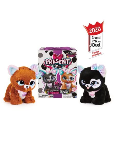 Animal en peluche Présents Pets Rainbow Glitter Pups Modèle aléatoire