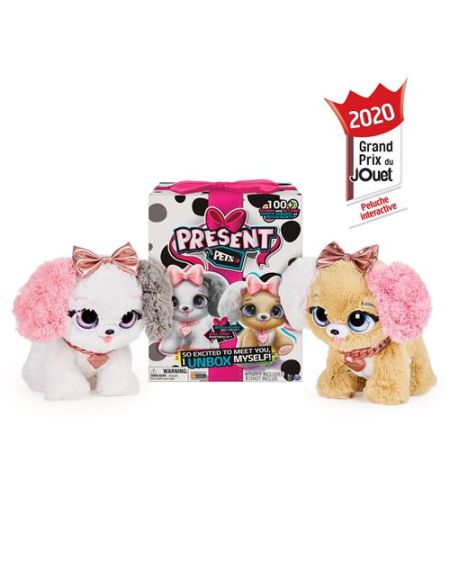 Animal en peluche Présents Pets Fancy Pups Modèle aléatoire