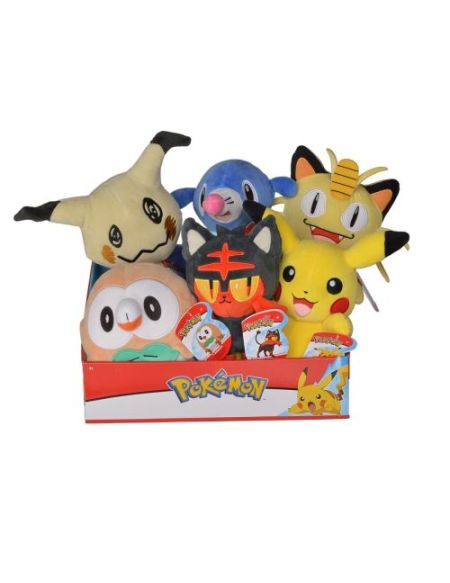 Peluche Pokémon 20 cm Modèle Aléatoire