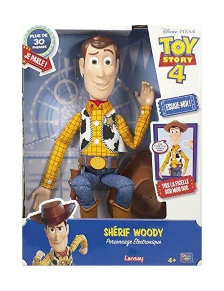 Figurine électronique parlante Toy Story 4 Sherif Woody