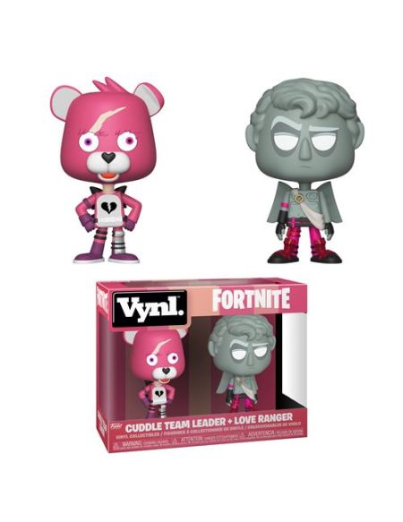 figurine funko pop vinyl fortnite cuddle team leader et love ranger - figurine pop fortnite soldat goule