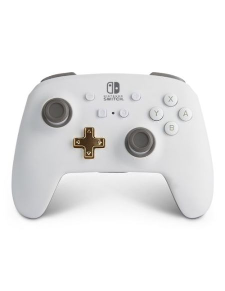 Manette sans fil Power A pour Nintendo Switch Blanc et gris