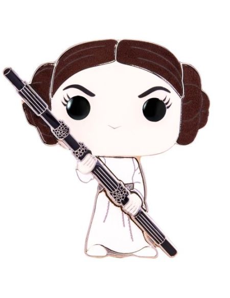 Funko Pop! Pin’s Géant avec Stand 10 cm Star Wars Princess Leia