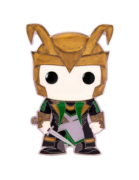 Funko Pop! Pin’s Géant avec Stand 10 cm Marvel Loki