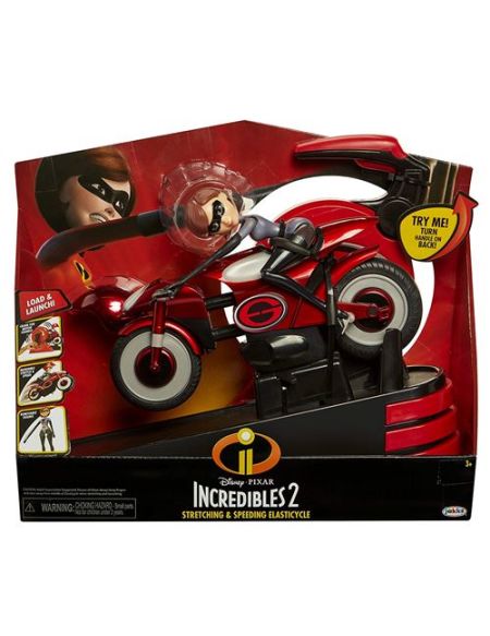 Figurine Jakks Pacific Les Indestructibles 2 Elastigirl et sa moto