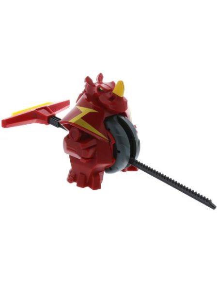 Figurine Modelco Exocrash Ceros Rhino Rouge