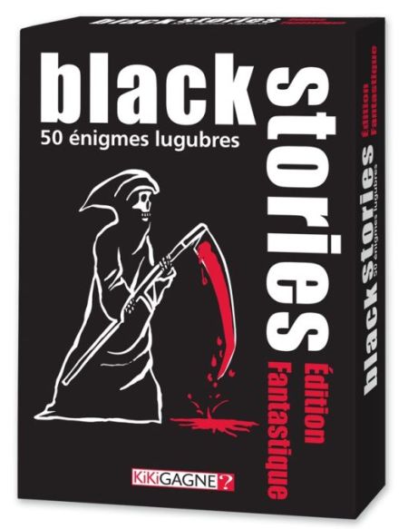 Jeu de société Kikigagne Black Stories Fantastique